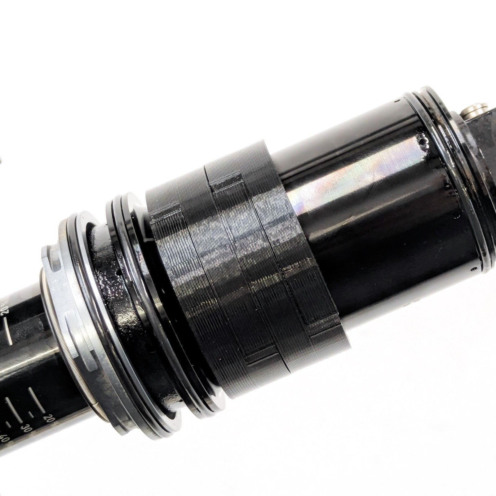 Rockshox Vivid Volume Reducer Spacer Kit 2024+ Bottomless Token Spacer 11.4118.051.011 How to fit